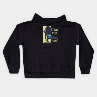 Kiss My Blue Ass Kids Hoodie